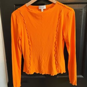 & Other Stories lettuce edge top size S NWOT